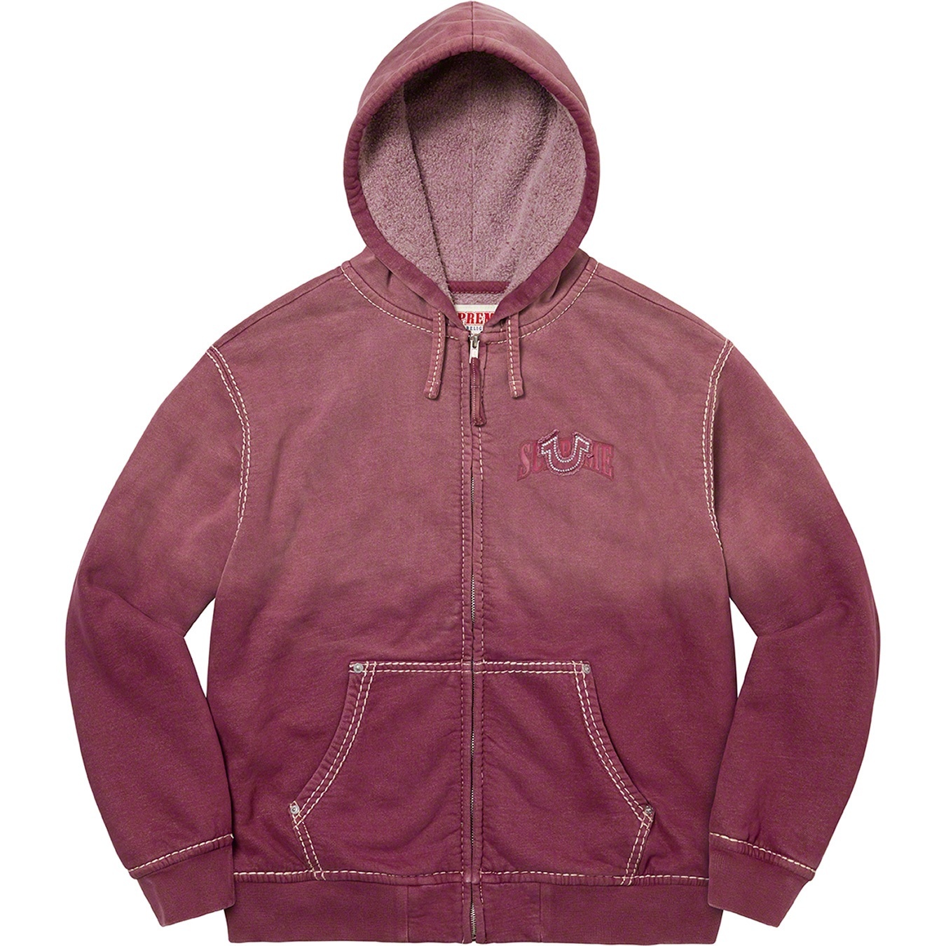 Supreme®/True Religion® Zip Up Hooded Sweatshirt view 18